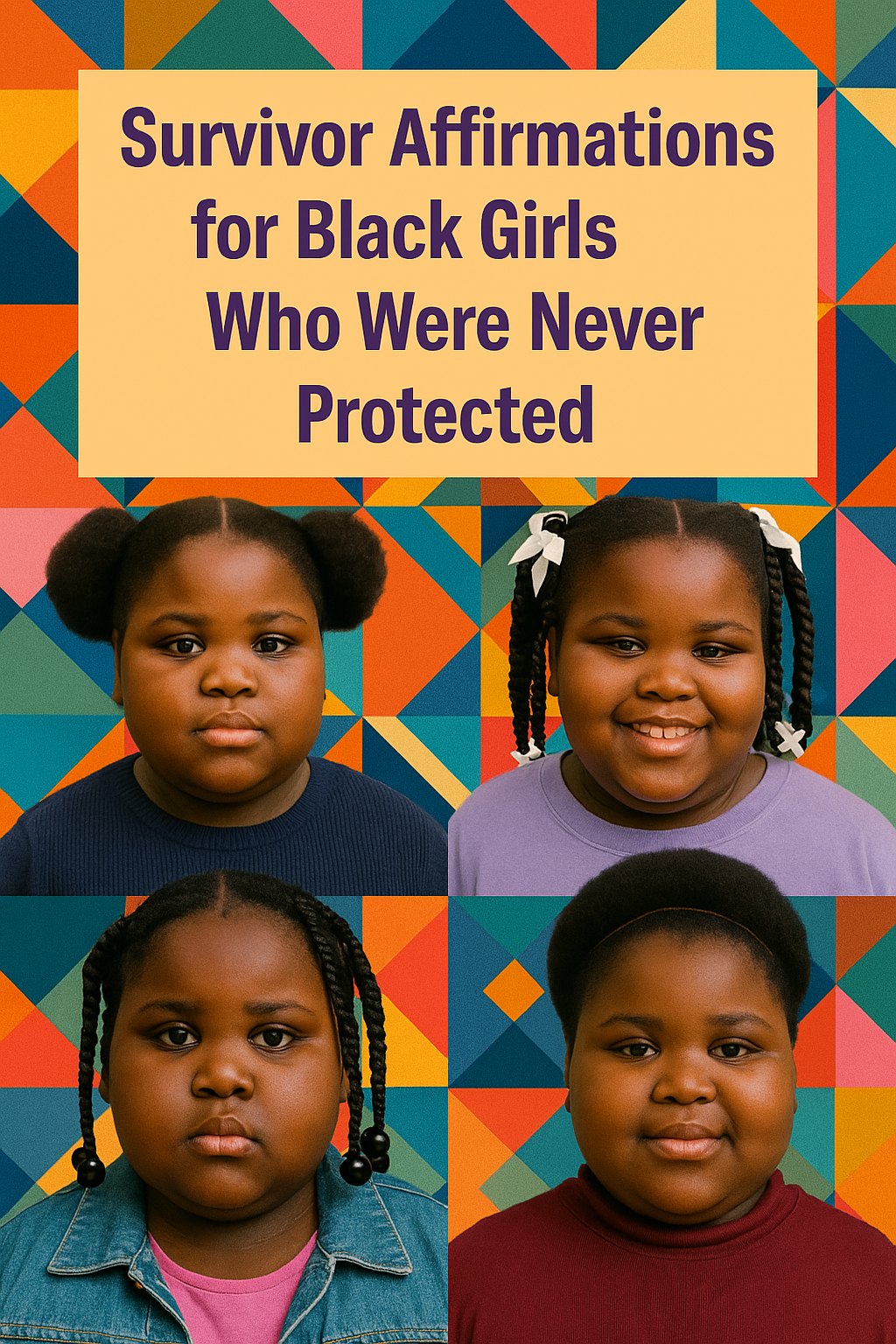 🔥 20 Fire-Burning Affirmations for Black Girls Who Were Never Protected 🔥 20 Fire-Burning Affirmations for Black Girls Who Were Never Protected