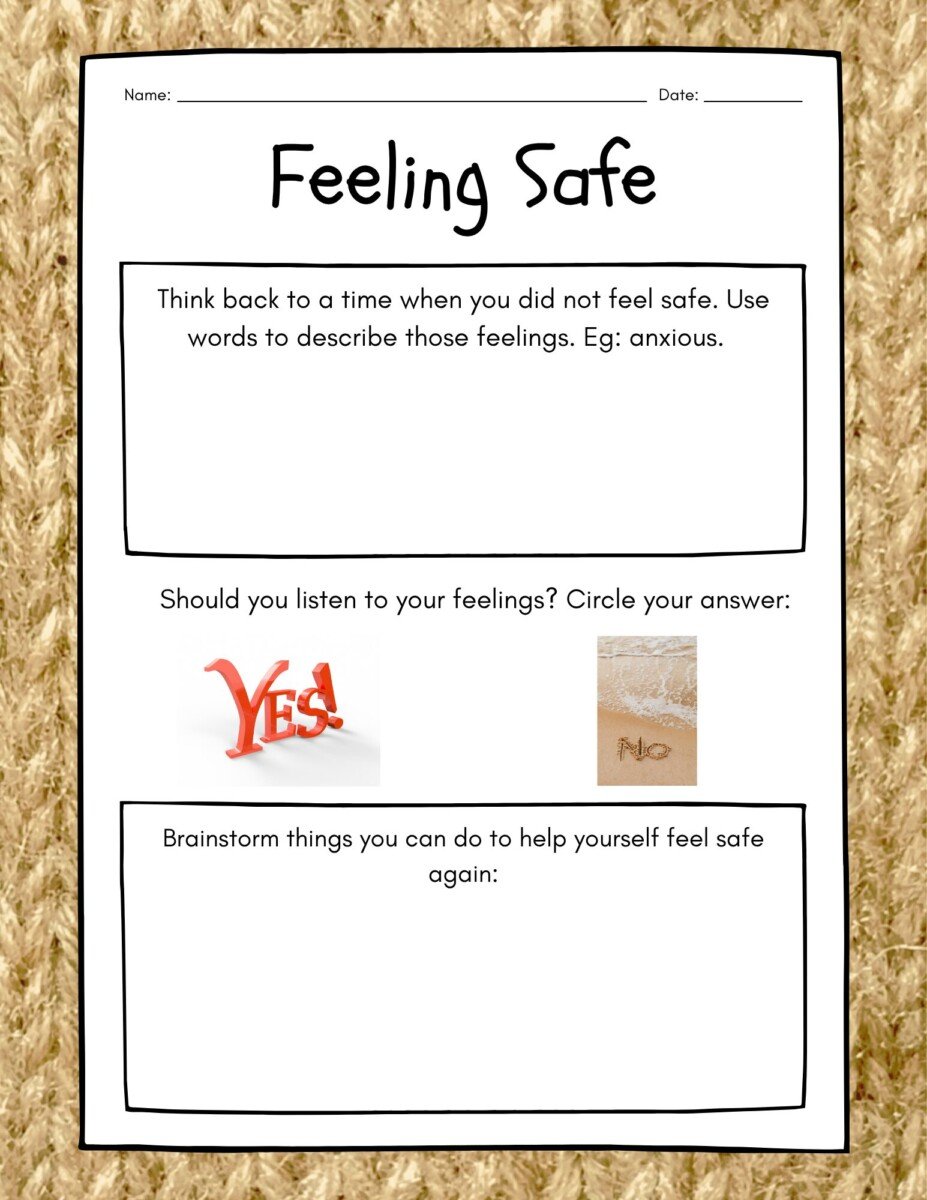 🧡 The Power of Telling Yourself: “I Am Safe.”