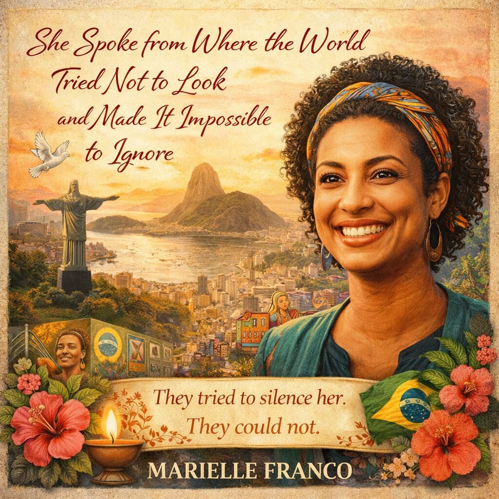 🌺 Marielle Franco: She Spoke. Even When It Was Dangerous to Speak.